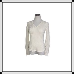 EUC! Calvin Klein Jeans, Sweater with Zipper Sleeve Detail, Size Med